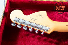 2020 Fender Japan MIJ Michiya Haruhata Stratocaster Trans Pink Flame Top Tweed HSC