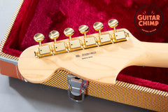 2025 Fender Japan MIJ Traditional 60s Mustang White Pearl Matching Headstock Gold Hardware