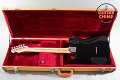 2020 Fender Japan MIJ Modern Telecaster HH Black Bound Body w/ Tweed Case
