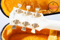 2024 Gibson Custom M2M ’68 Les Paul Custom Nordic Blue 5A Quilt Top TV White COA