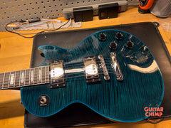 2026 Gibson Custom Shop Les Paul Axcess Custom Hardtail Peacock Widow w/ OHSC + COA