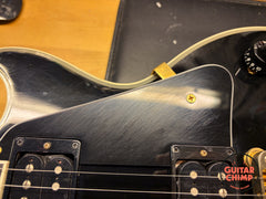 1998 Gibson Les Paul Custom Black Beauty Ebony Burstbucker 2 & 3 w/ Gibson HSC