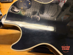 1998 Gibson Les Paul Custom Black Beauty Ebony Burstbucker 2 & 3 w/ Gibson HSC