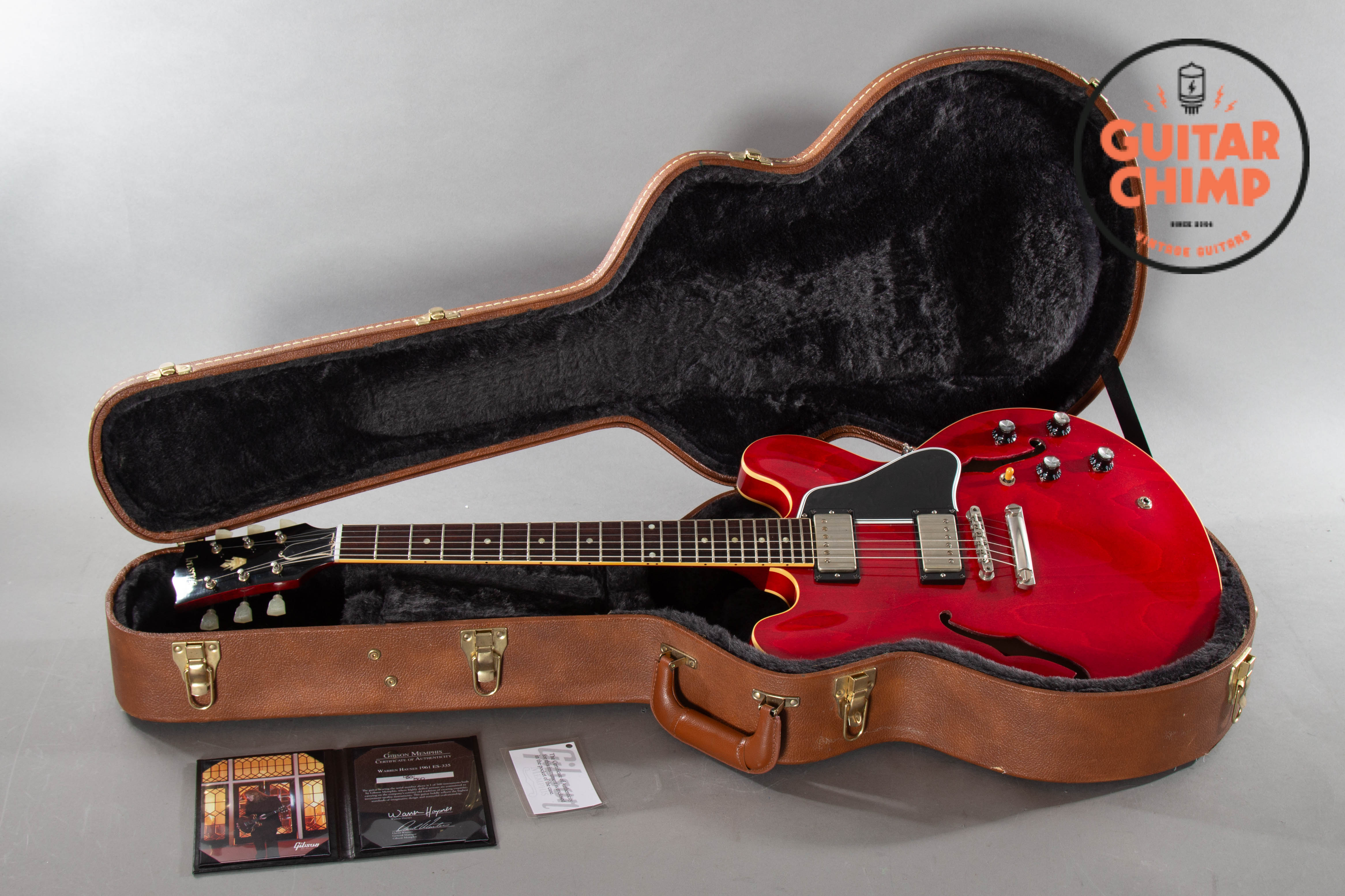 2014 Gibson Memphis Warren Haynes '61 ES-335 VOS Sixties Cherry