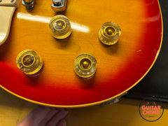 1997 Gibson Les Paul Standard Left-Handed Cherry Sunburst 490R 498T w/ OHSC