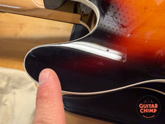 2024 Fender Japan MIJ Heritage ’60s Telecaster Custom 3-Tone Sunburst Nitro w/ Gig Bag
