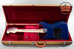 2021 Fender Japan MIJ Modern Stratocaster HH Deep Ocean Metallic w/ Tweed Case