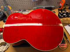 2024 Gibson Custom Shop M2M SJ-200 Original Transparent Cherry w/ OHSC + COA