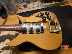 1997 Rickenbacker 325V59 Mapleglo Short Scale All Original w/ OHSC