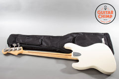 2004 Fender Japan CIJ JB75-90US ’75 Reissue Jazz Bass Vintage White USA Pickups