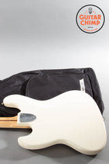 2004 Fender Japan CIJ JB75-90US ’75 Reissue Jazz Bass Vintage White USA Pickups