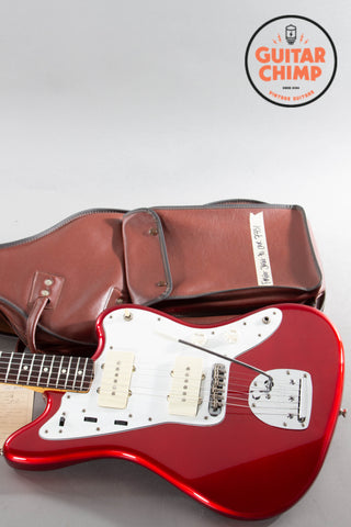 1983 Fender JV Jazzmaster '62 Vintage Reissue JM66-70 Candy Apple Red Japan MIJ Fujigen