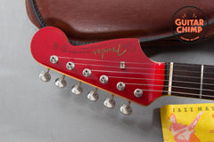 1983 Fender JV Jazzmaster '62 Vintage Reissue JM66-70 Candy Apple Red Japan MIJ Fujigen