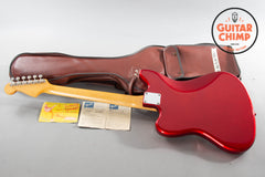 1983 Fender JV Jazzmaster '62 Vintage Reissue JM66-70 Candy Apple Red Japan MIJ Fujigen