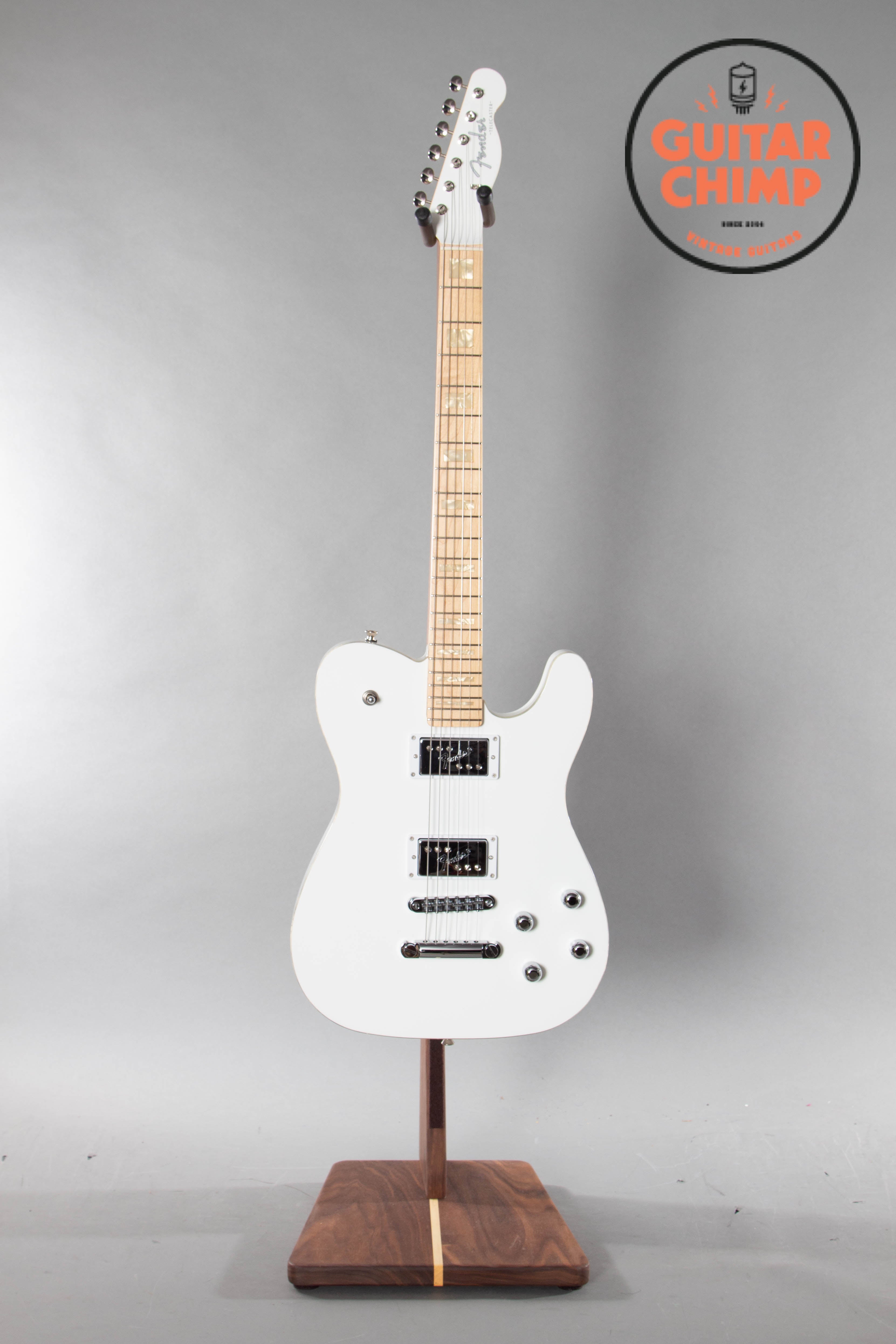 2022 Fender Haruna Telecaster Boost Maple Fingerboard Arctic White