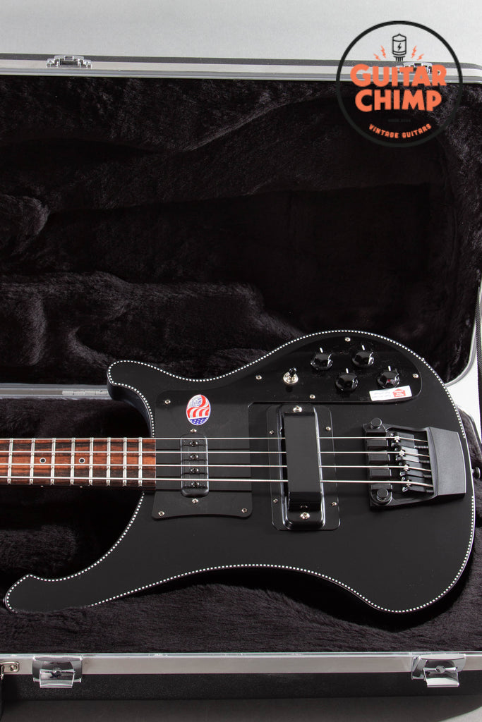 2026 Rickenbacker 4003 Noir 1 of 20 Satin Black Checkerboard Binding OHSC