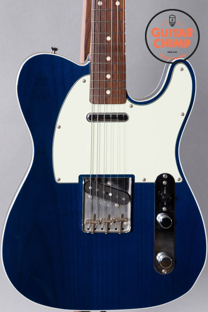 2012 Fender Japan TL62B ’62 Telecaster Custom Trans Blue