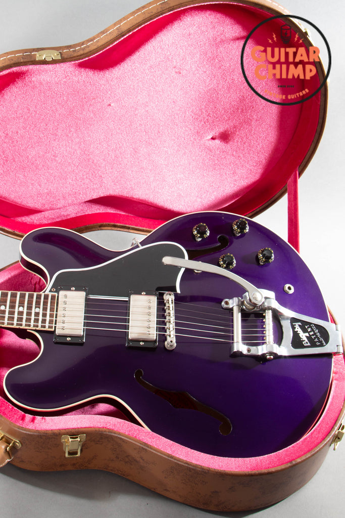 2023 Gibson Custom Shop ’59 ES-335 VOS Candy Apple Blue Bigsby OHSC COA