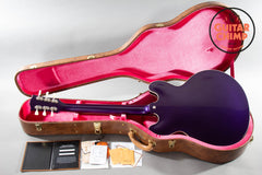 2023 Gibson Custom Shop ’59 ES-335 VOS Candy Apple Blue Bigsby OHSC COA