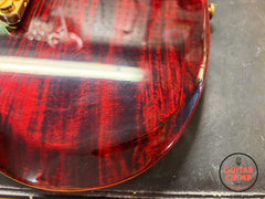 2024 Gibson SG Supreme Wine Red AAA Figured Maple Top Ebony Coil Split w/ OHSC