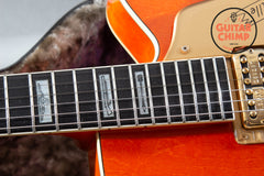 1990 Gretsch 6120W Nashville Western Orange MIJ Filter'Tron Bigsby OHSC