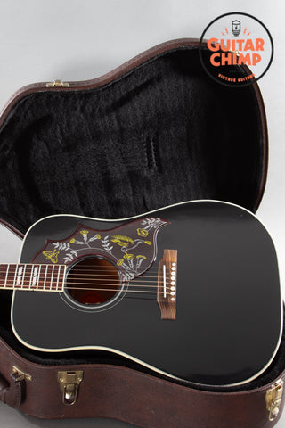 2020 Gibson Custom Shop Hummingbird Ebony Black