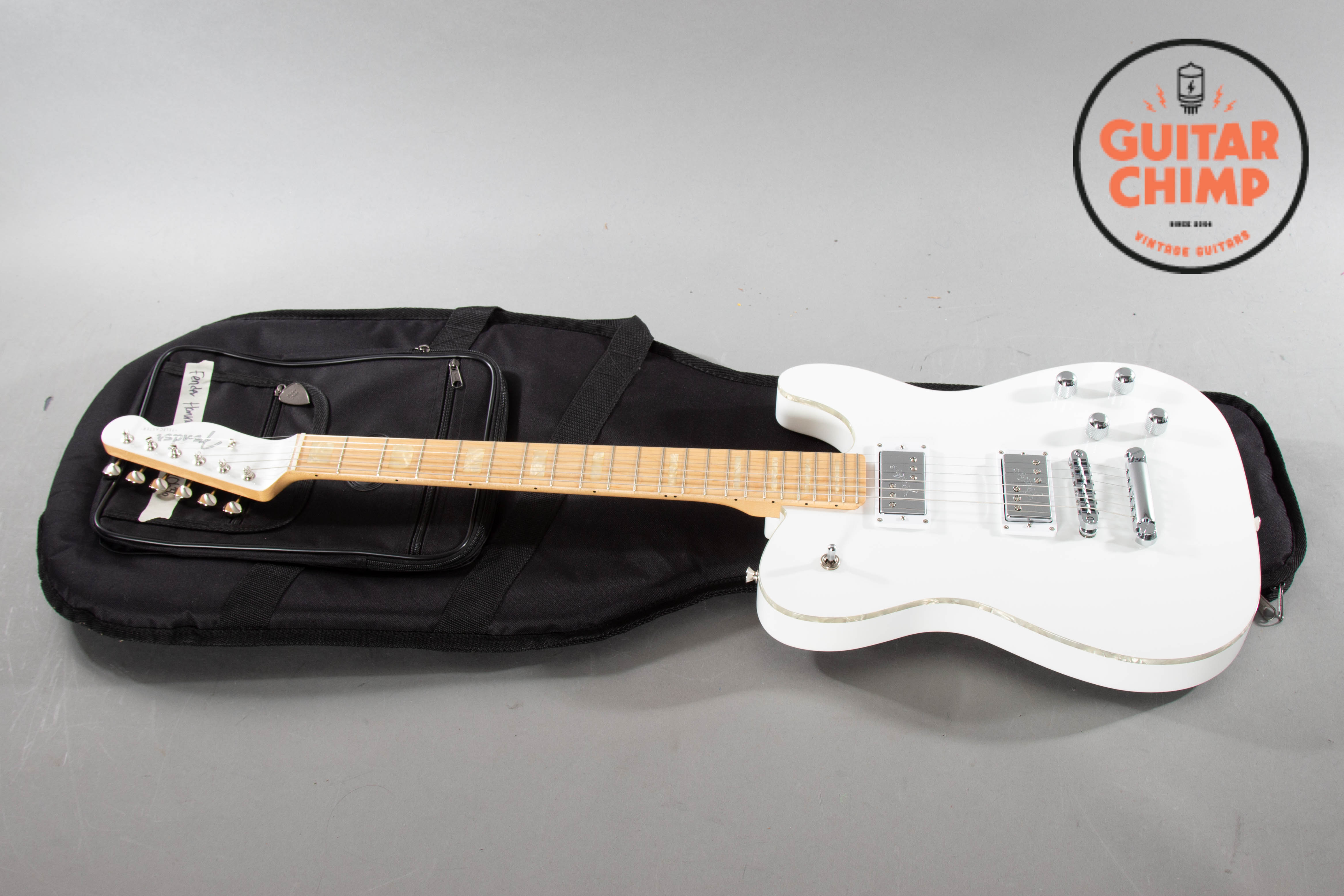 2022 Fender Haruna Telecaster Boost Maple Fingerboard Arctic White