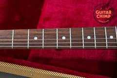 1995 Fender Japan MIJ MG69 '69 Mustang Vintage White FujiGen Tweed HSC