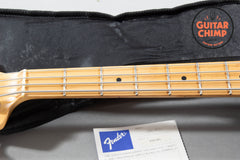 1990 Fender Japan MIJ JBR-800 Pro Feel Jazz Bass Natural Active FujiGen