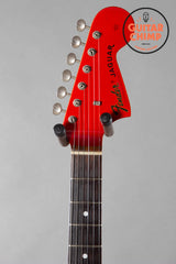 1997 Fender Japan JG66-85 Vintage Reissue Jaguar Candy Apple Red Matching Headstock
