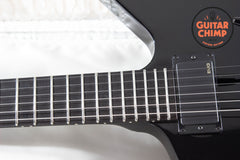 2008 Gibson Explorer Shred-X Ebony OHSC Guitar of the Month EMG Kahler