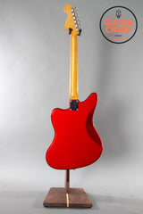 1997 Fender Japan JG66-85 Vintage Reissue Jaguar Candy Apple Red Matching Headstock