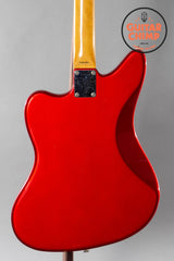 1997 Fender Japan JG66-85 Vintage Reissue Jaguar Candy Apple Red Matching Headstock