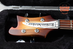 2021 Rickenbacker 4003 Satin Autumnglo Checkerboard Binding Mono Input