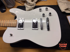 2022 Fender Japan MIJ HARUNA Telecaster Boost Arctic White Dual Shawbuckers w/ Tweed HSC
