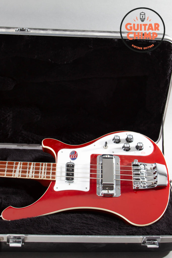 2012 Rickenbacker 4003 Ruby Red Rare Color OHSC All Original