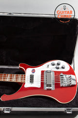 2012 Rickenbacker 4003 Ruby Red Rare Color OHSC All Original