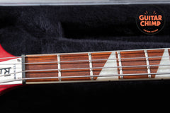 2012 Rickenbacker 4003 Ruby Red Rare Color OHSC All Original