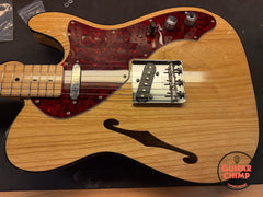 2022 Fender Japan MIJ Ishibashi FSR Traditional II Telecaster Thinline Natural Ash Body w/ HSC