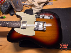 2024 Fender Japan MIJ Hybrid II Telecaster SH 3-Color Sunburst Coil Split w/ Tweed HSC