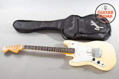 1994 Fender Japan Left-Handed Mustang MG69 ’69 Reissue Vintage White