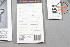 2004 Rickenbacker 4003 Turquoise Rare Color OHSC Paperwork All Original