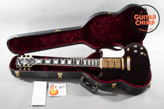 2006 Gibson Custom Shop SG Custom 3-Pickup Wine Red Sparkle OHSC Rare
