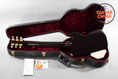 2006 Gibson Custom Shop SG Custom 3-Pickup Wine Red Sparkle OHSC Rare