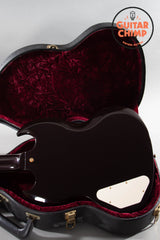 2006 Gibson Custom Shop SG Custom 3-Pickup Wine Red Sparkle OHSC Rare