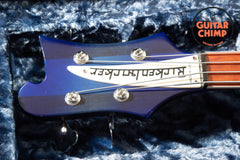 2006 Rickenbacker 4003 Blueburst OHSC Rare Blue Burst Bass