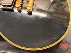 1993 Gibson Les Paul Custom Black Beauty Ebony Dual EMG 85 Active Pickups w/ OHSC
