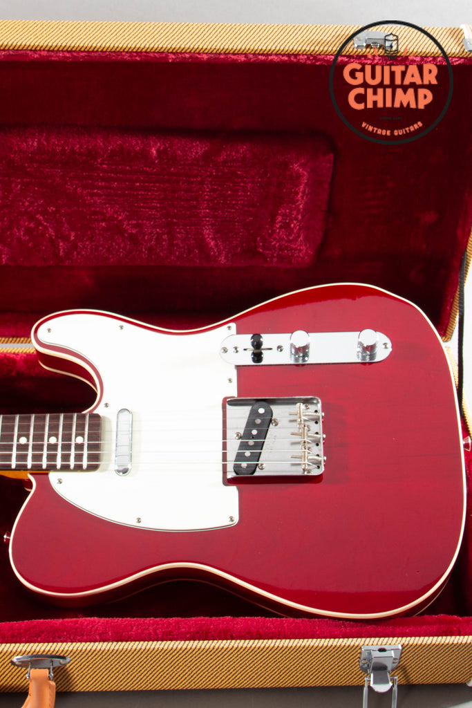 2010 Fender Japan MIJ TL62B '62 Reissue Telecaster Custom Cherry Tweed HSC