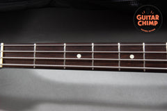 2013 Fender Japan MIJ JB62 '62 Jazz Bass All Black Matching Headstock