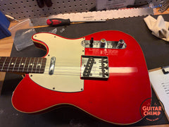 1986 Fender Japan MIJ TL62B-650 ’62 Reissue Telecaster Custom Candy Apple Red Double Bound w/ HSC